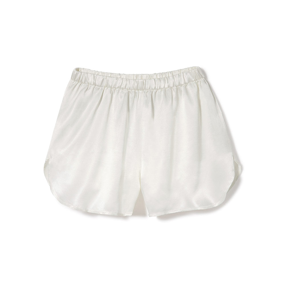 Brittany Satin Tap Short With Elastic Waistband