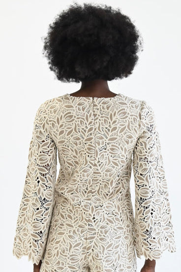 Amy Shorts Grey lace