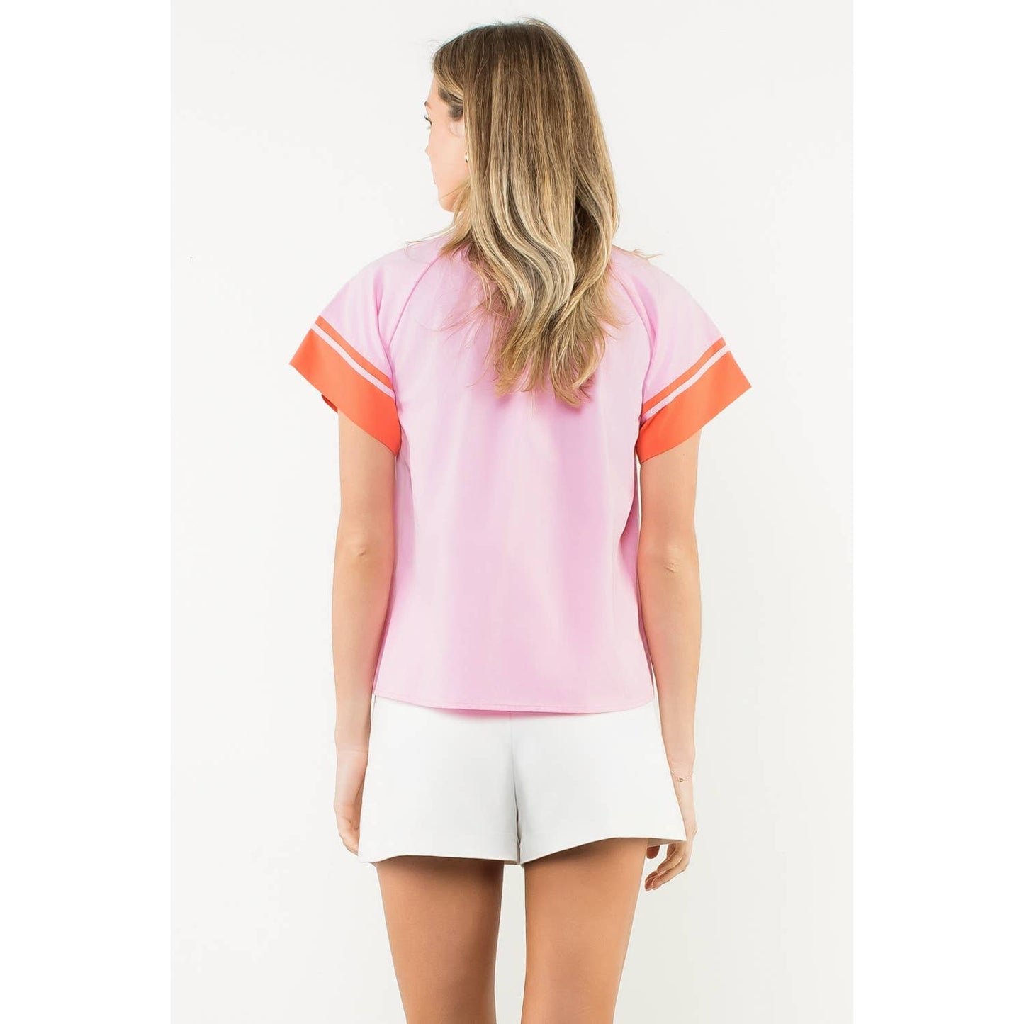 Harper Pop Trim Top