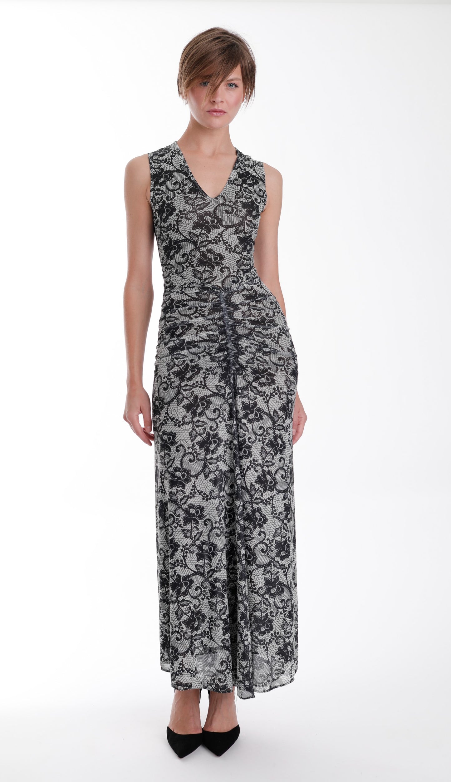 51057P - Pilar Lace Maxi Dress