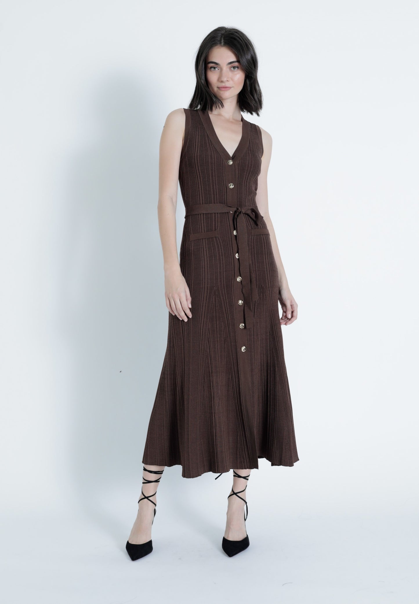 51043 - Valeria Knit Maxi Dress