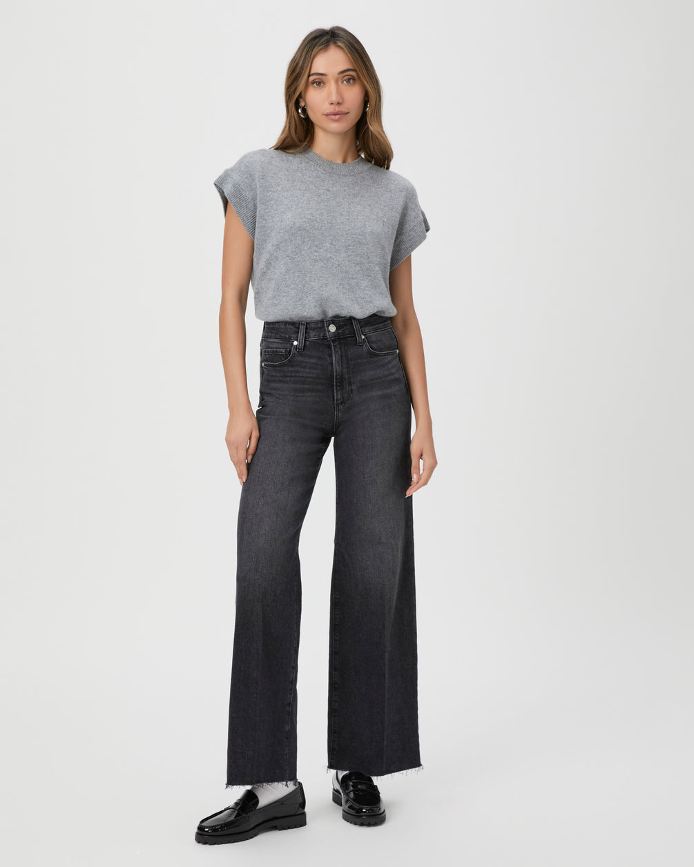 Anessa 31" Raw Hem
