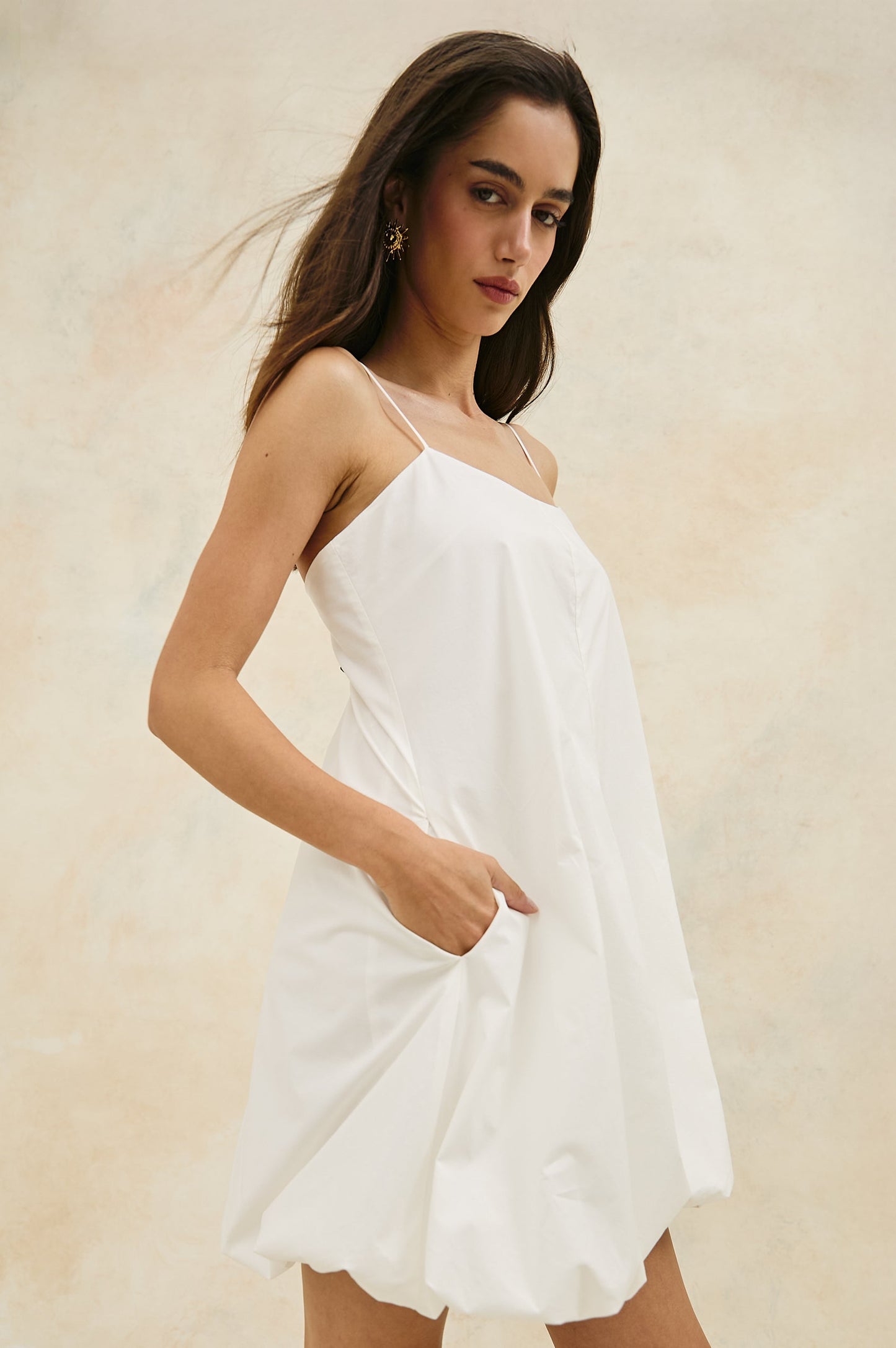 Blanca Mini Dress - White