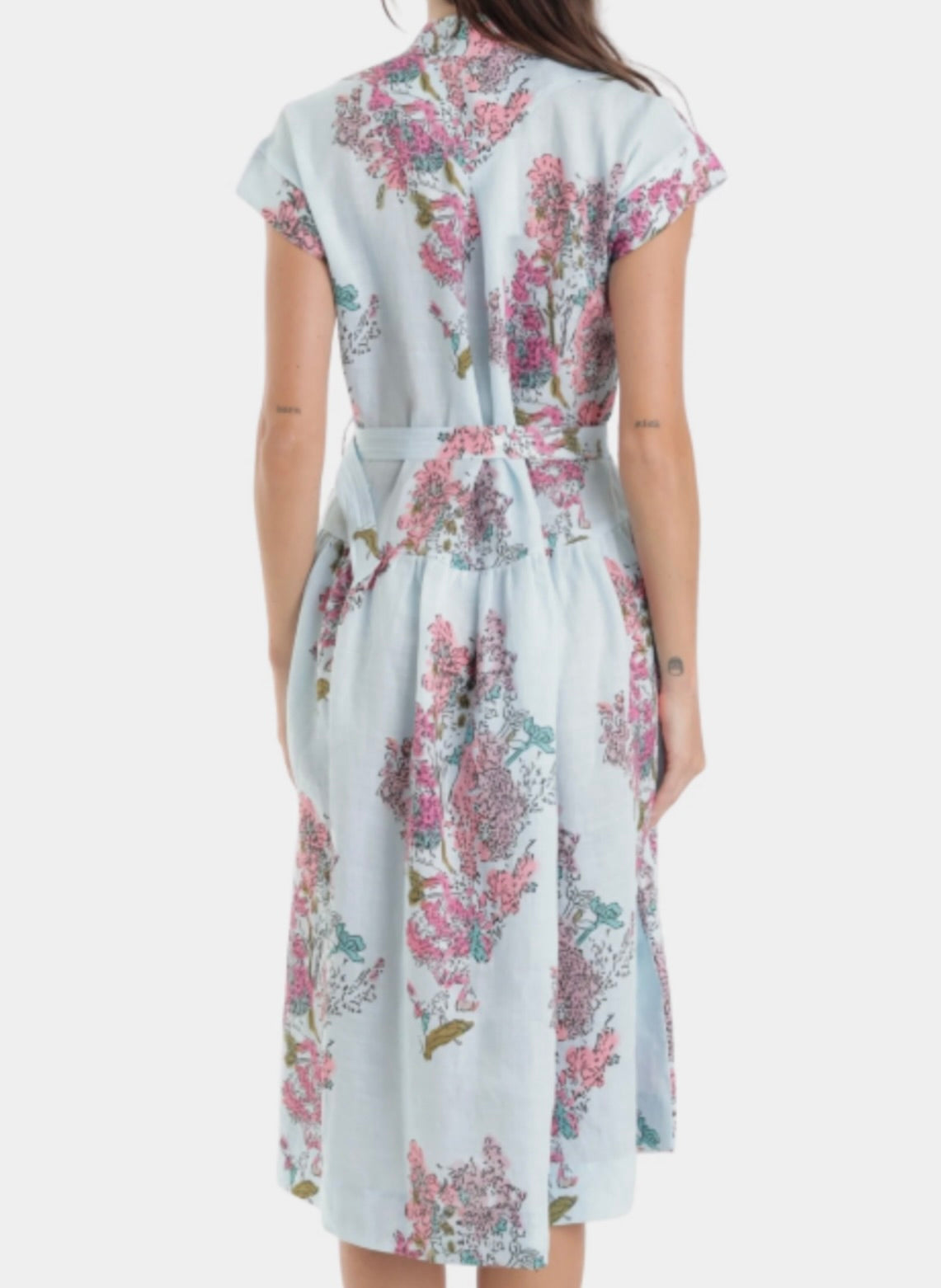 Zelie Dress Light Blue Floral