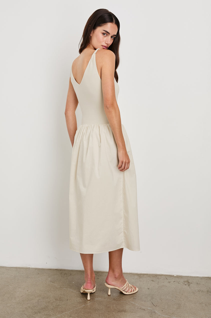 Franca Dress in Ivory