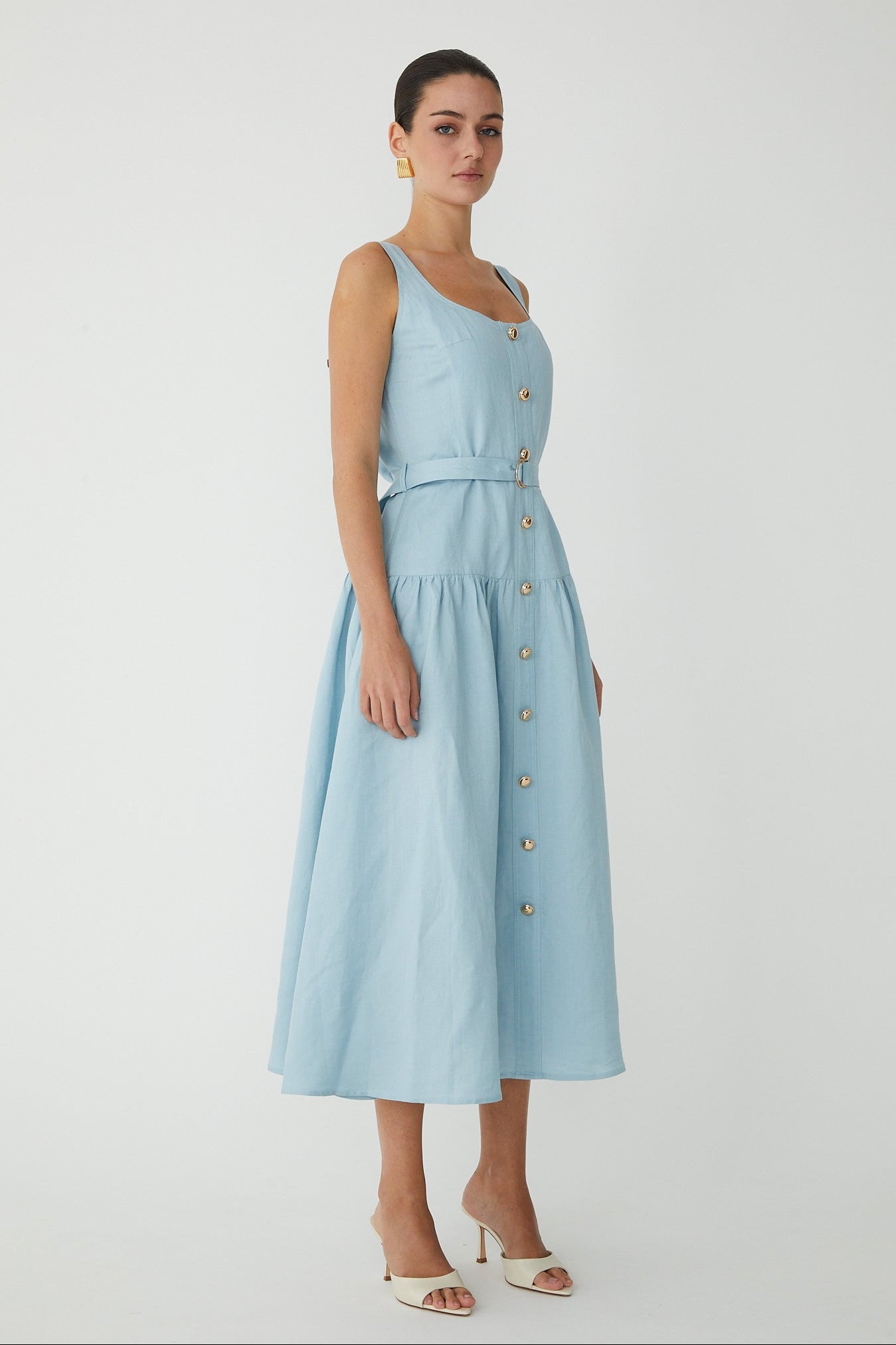 Callan Dress | Light Blue
