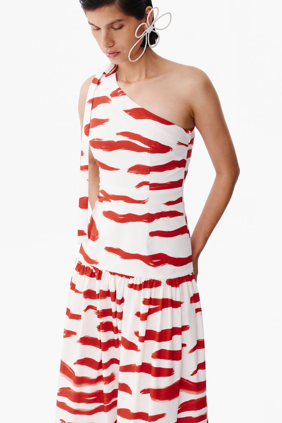 Palma Dress | Litoral Rojo Print
