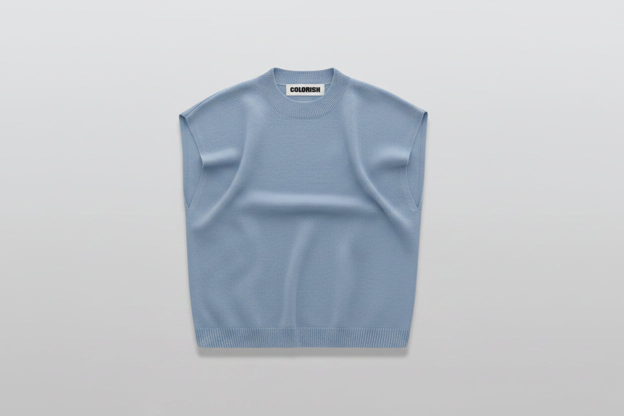 LUCCA CREW NECK TANK | Shimmer