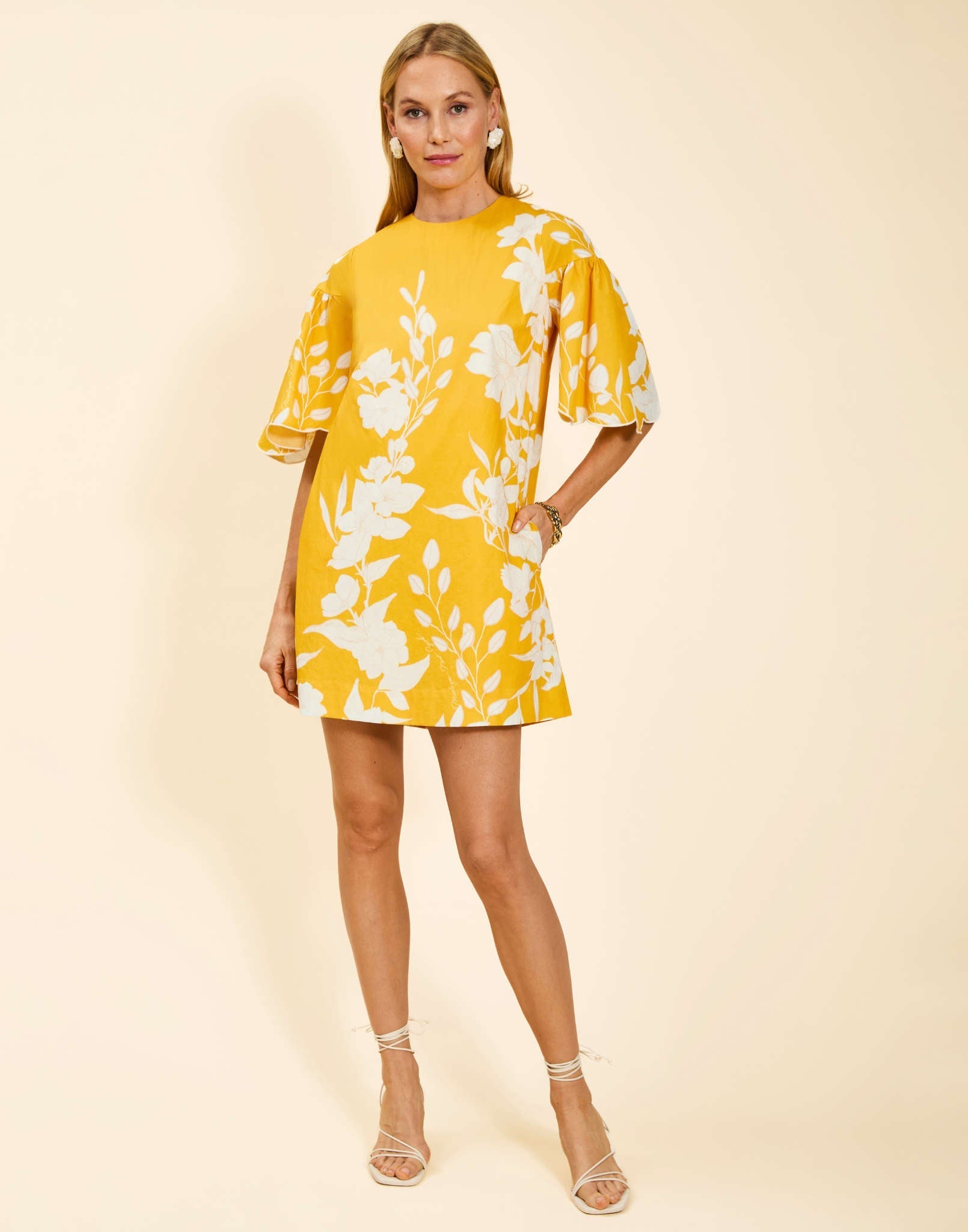 mestiza mini dress Chianti Convertible Mini Dress 12 / Ivory/Blue Morning Dew