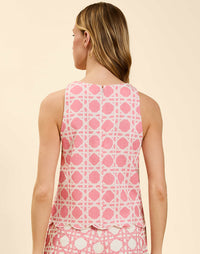 PRISM SCALLOP TANK TOP