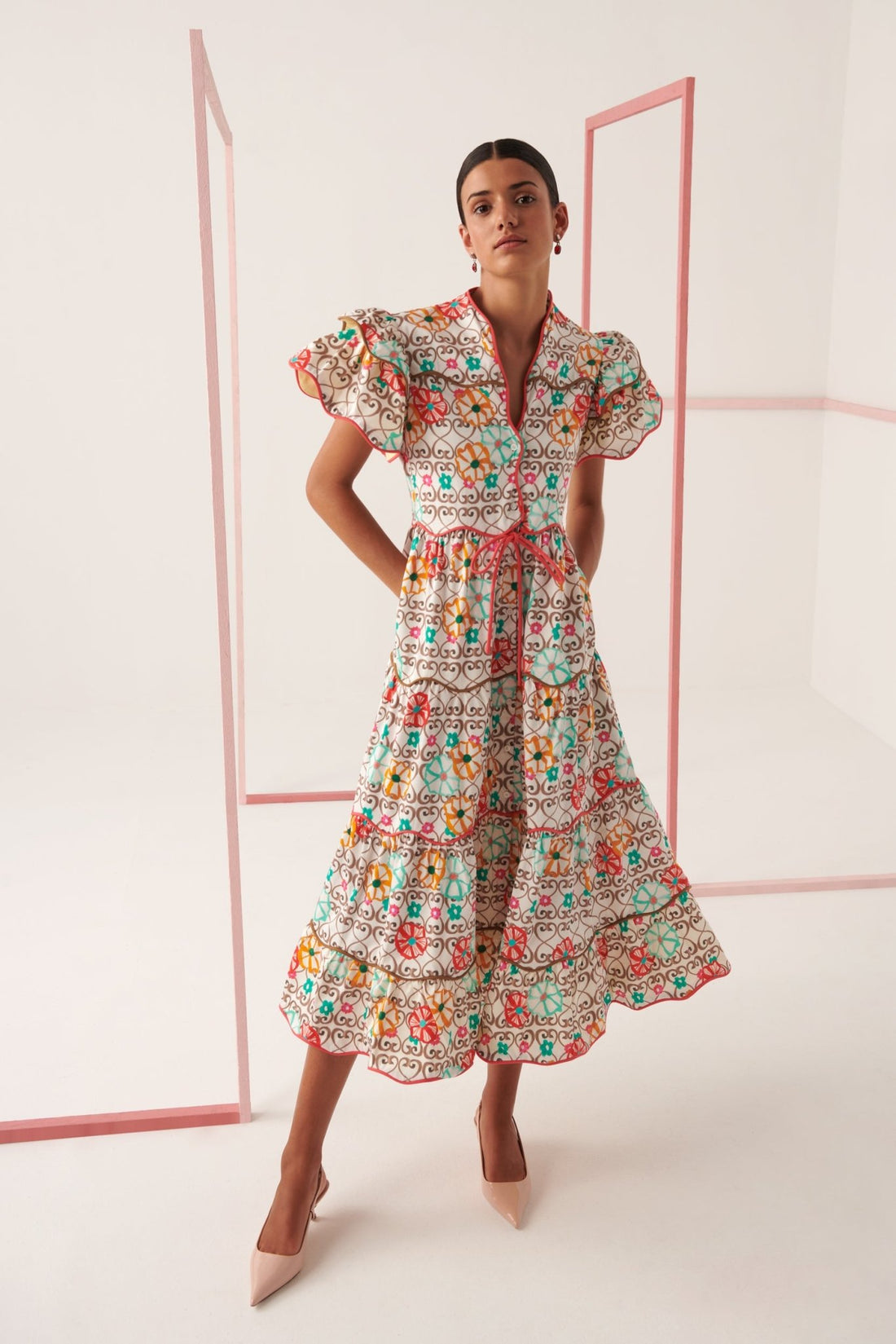 Baba Island Print Dress