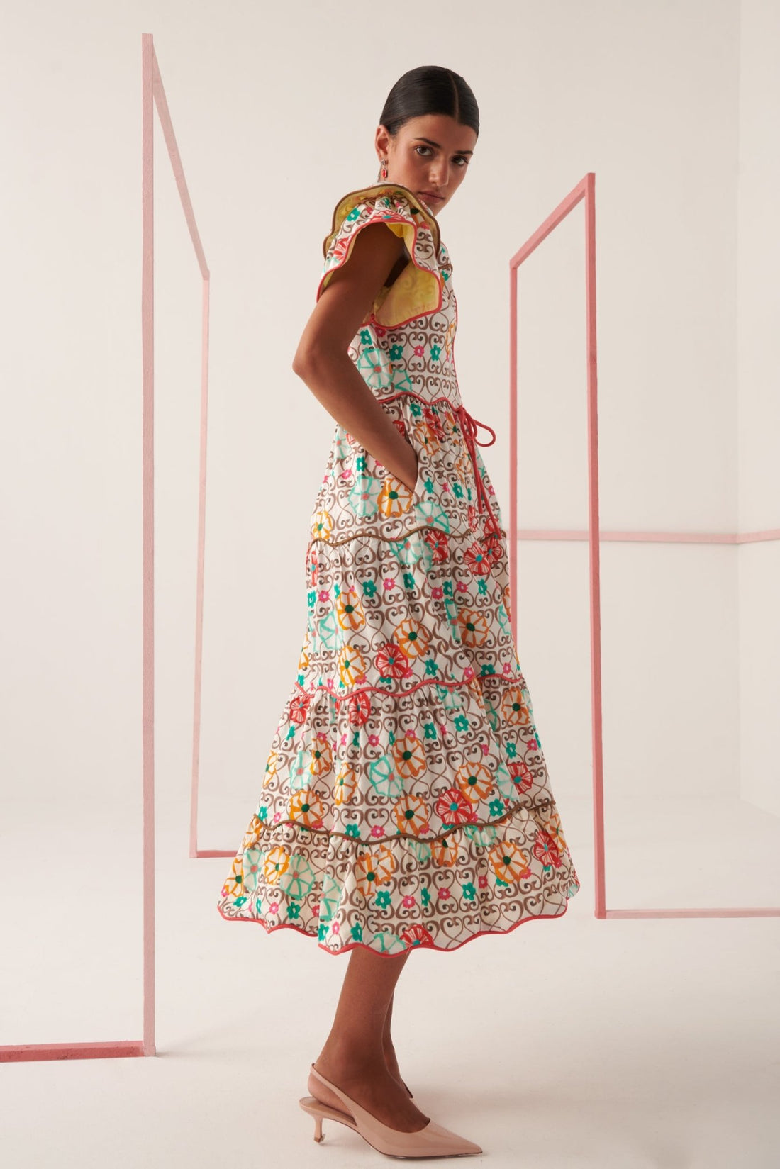 Baba Island Print Dress