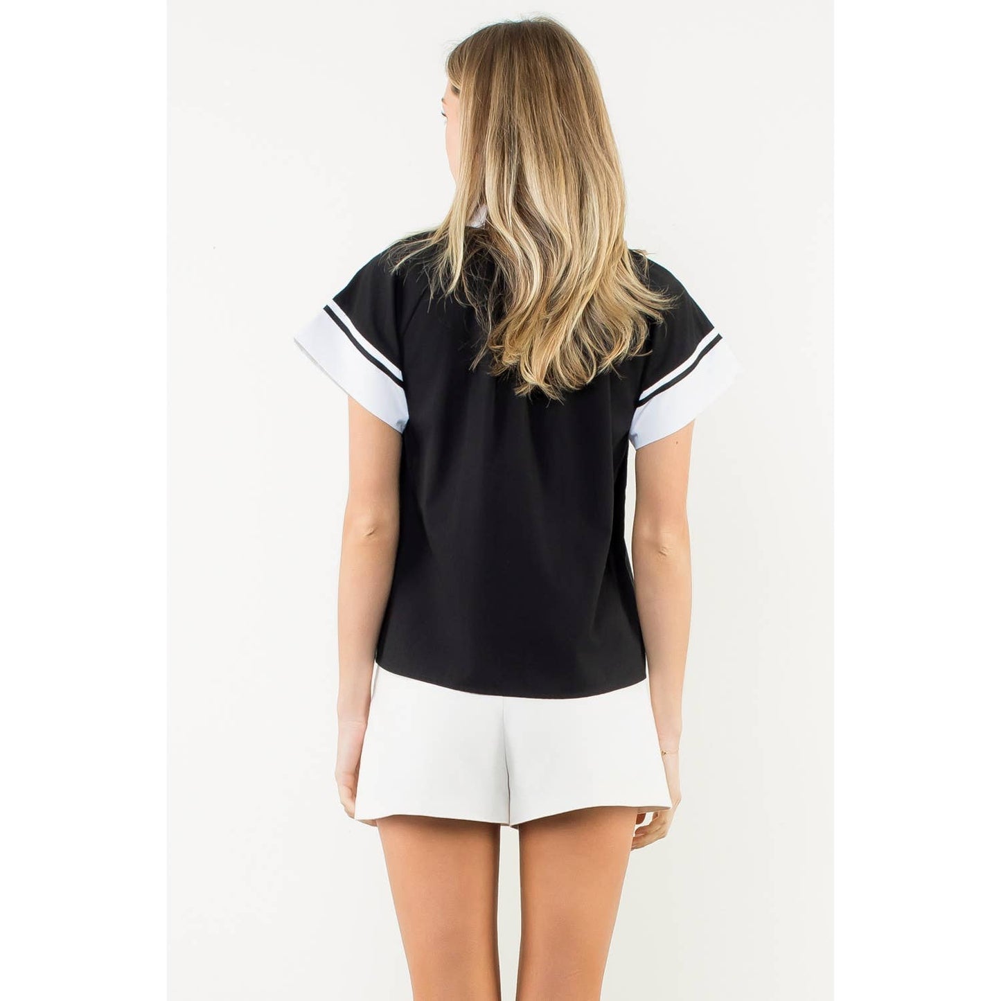 Harper Pop Trim Top