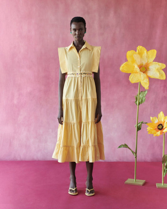 Lucero Dress | Yellow