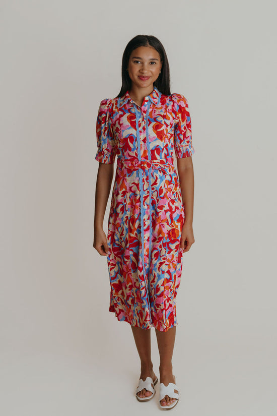 LaRoque Vail Dress Caribbean Bloom