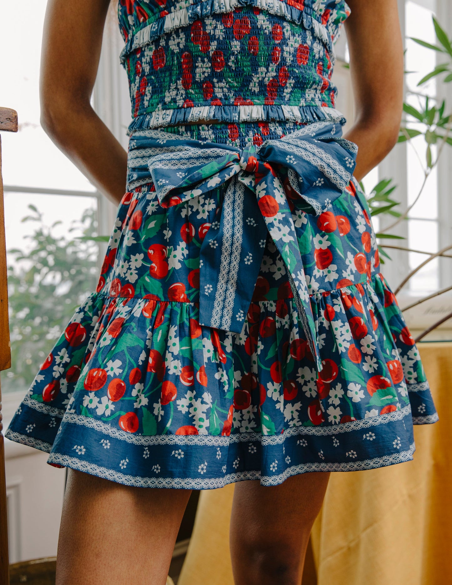 Ruby Skirt | Miss Cherry Print