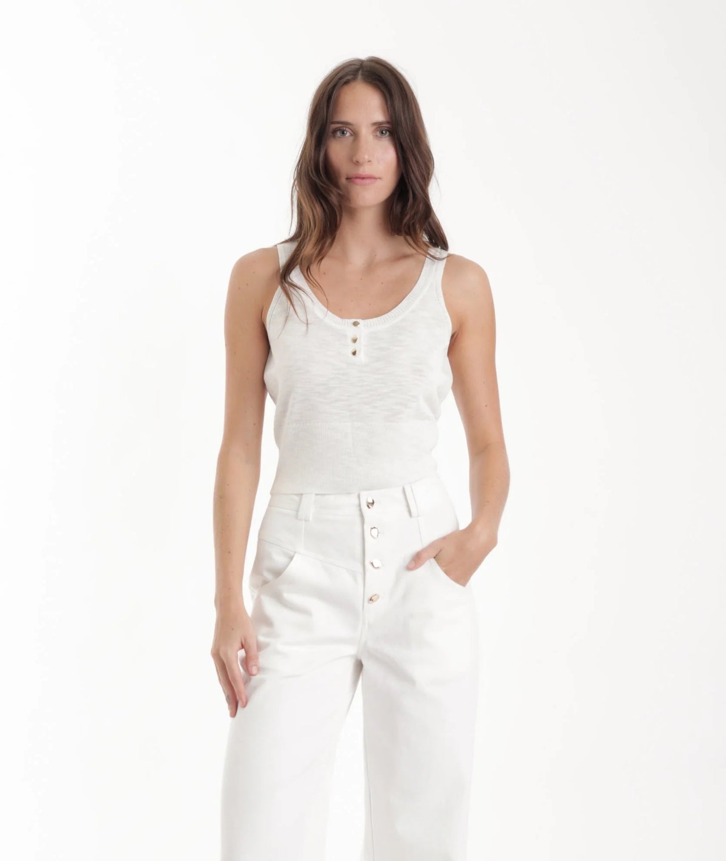 Zaya Top | Cream