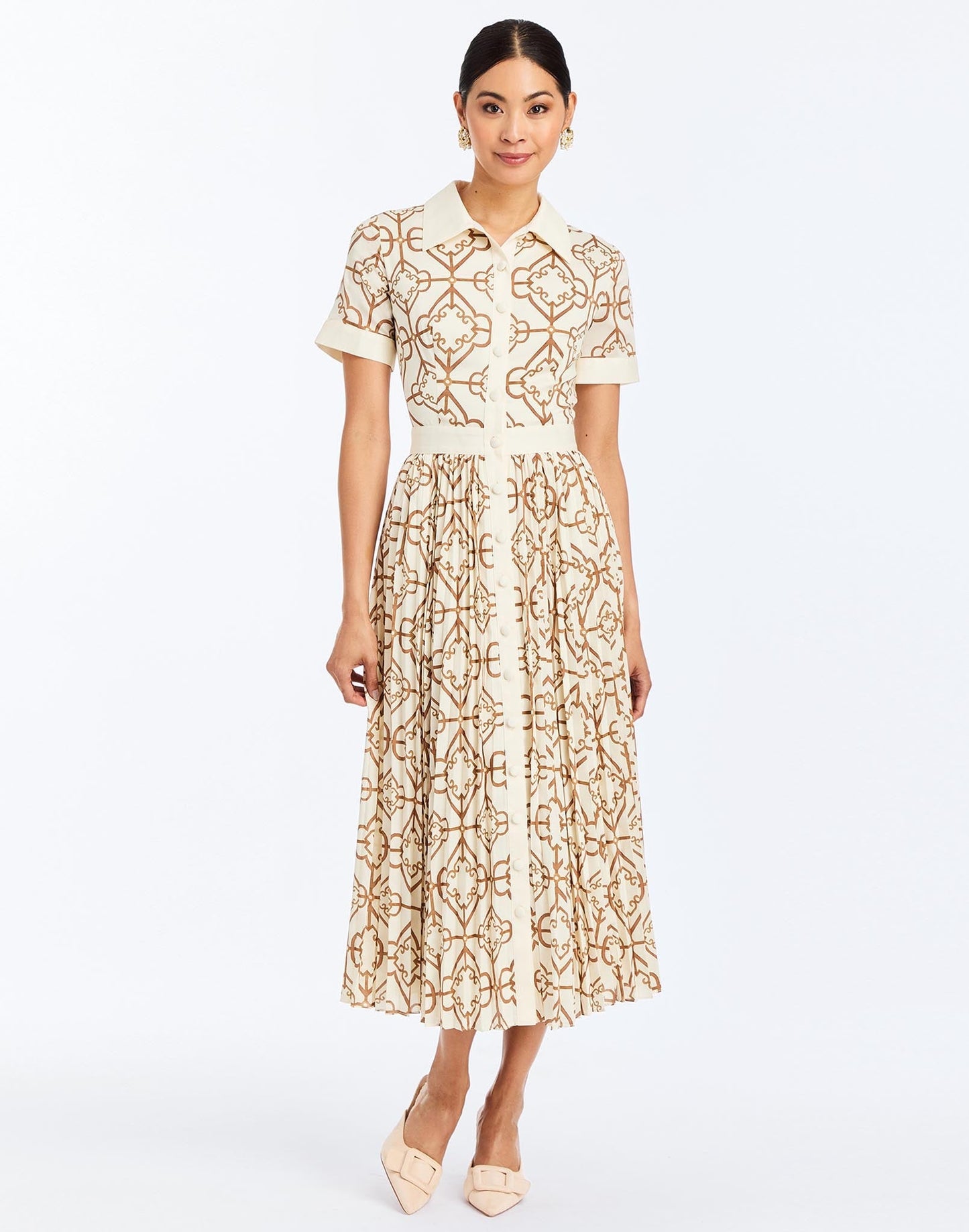 BILLIE COLLARED SHIRT DRESS