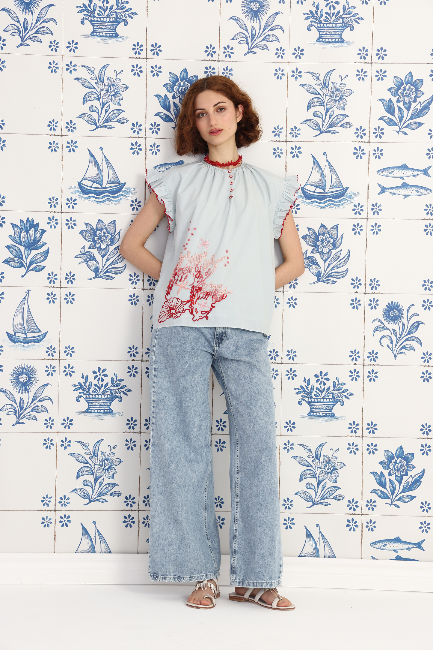 Coralline Top