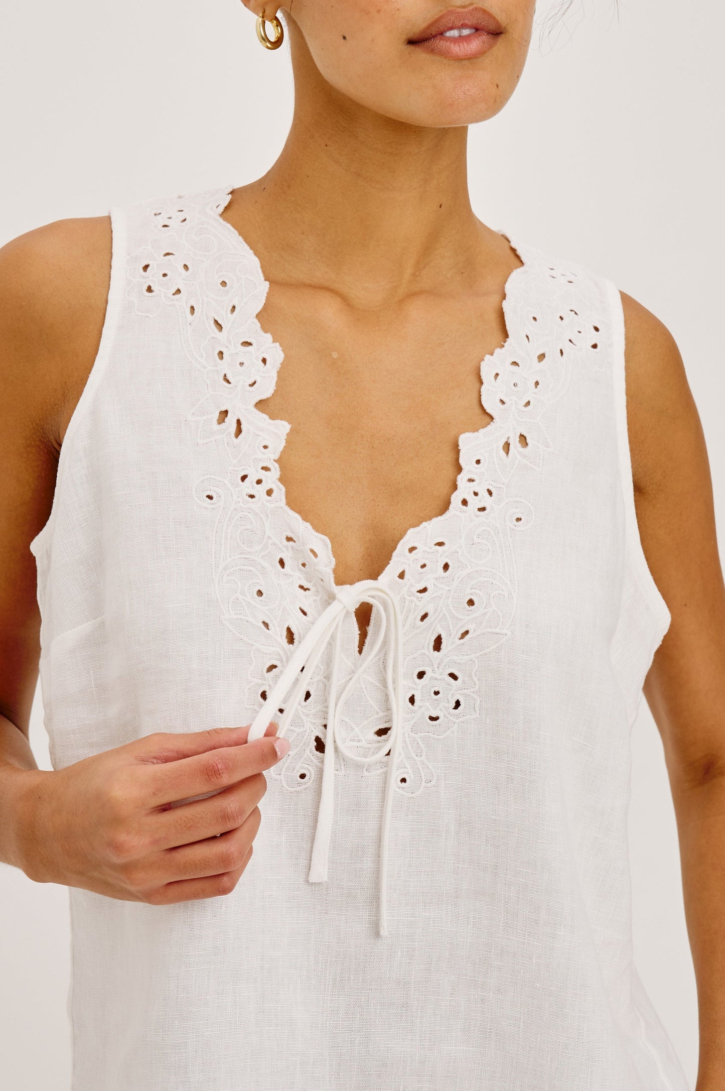 Cornelia Top | White