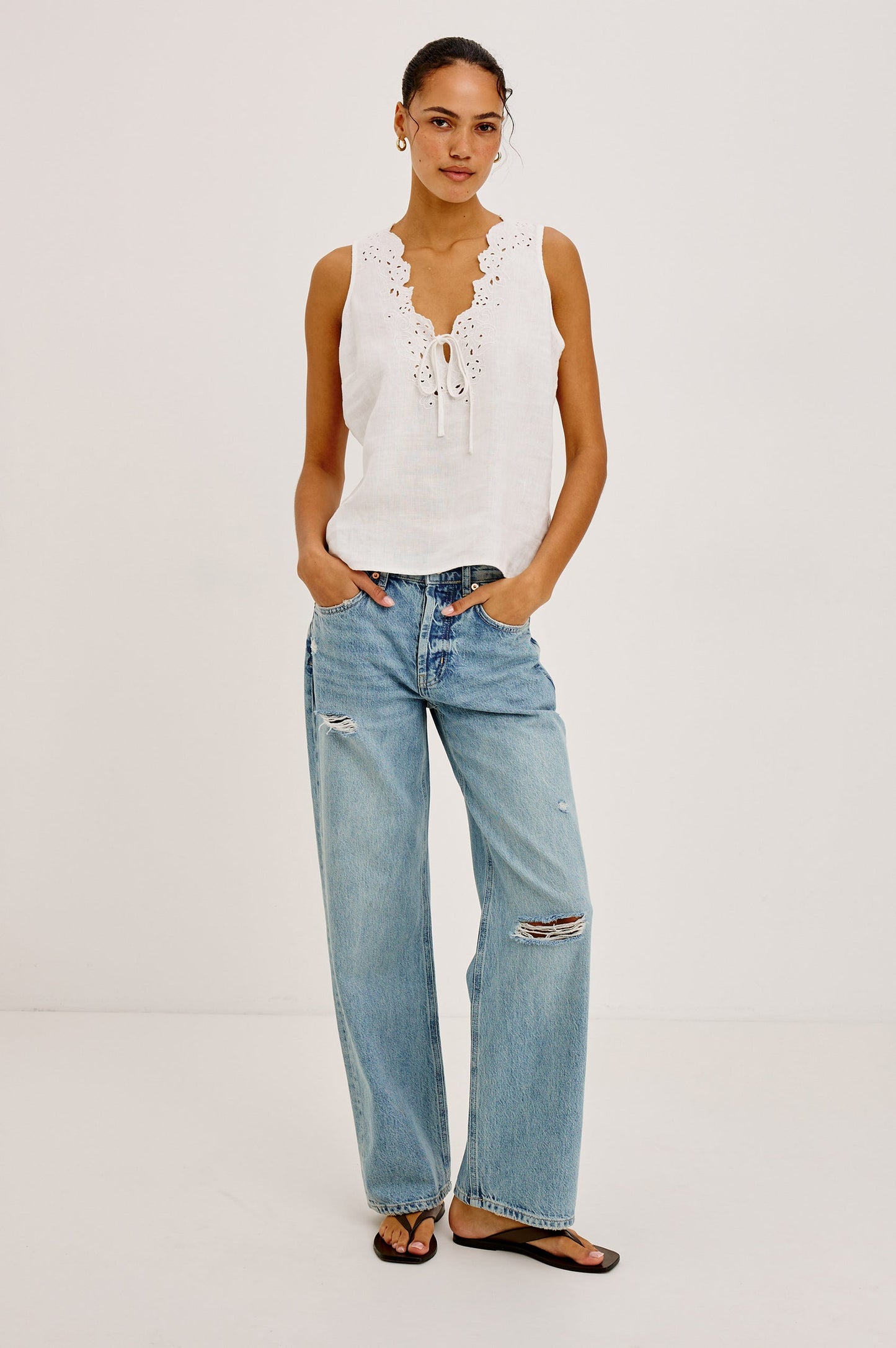 Cornelia Top | White