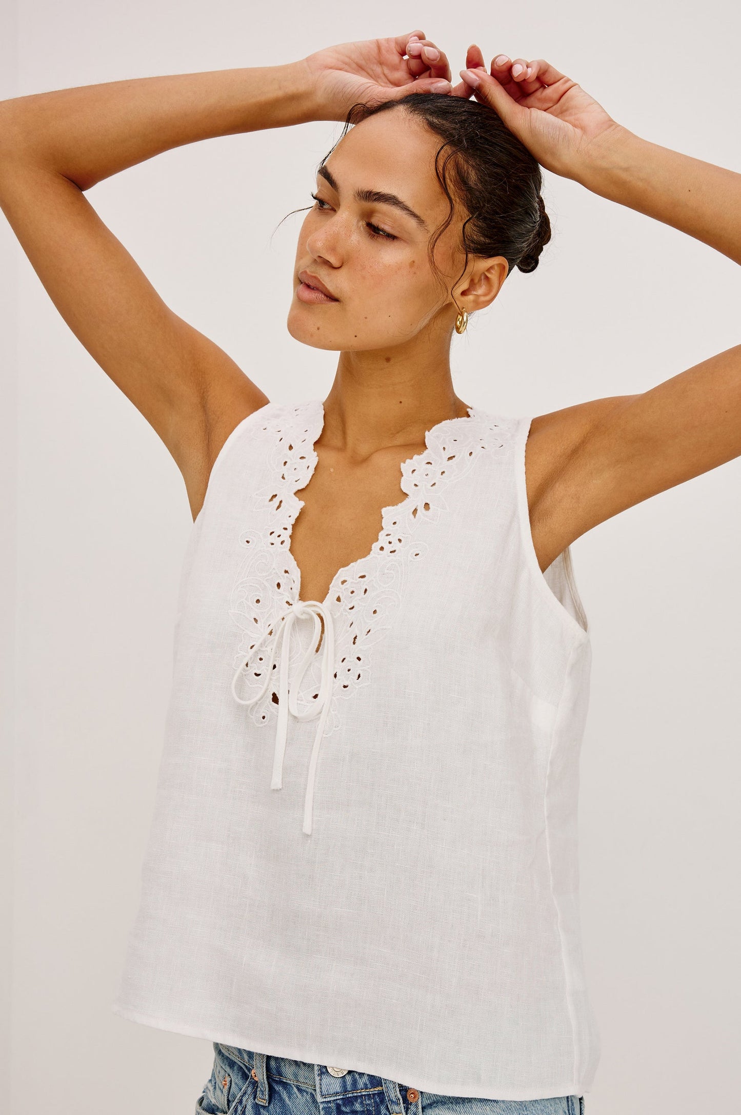 Cornelia Top | White