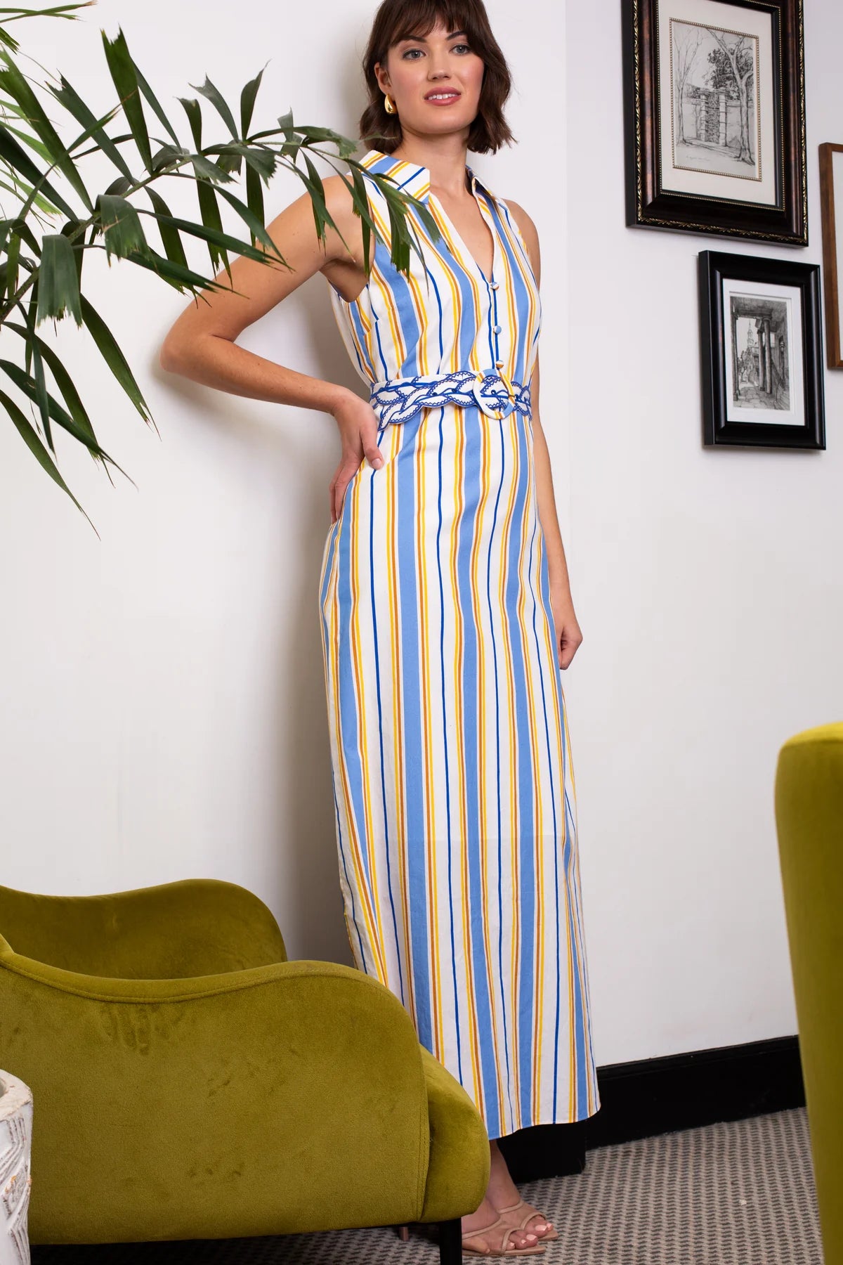Jill Midi Coastal