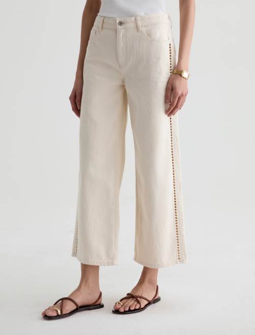 Saige Wide Leg Crop | Fresh Air