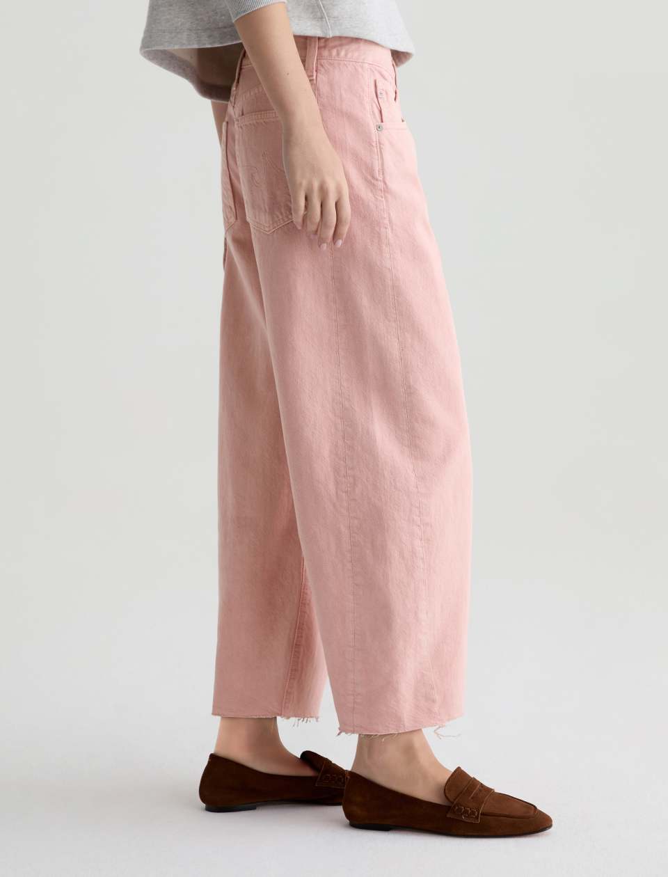 Hattie Crop | Rose
