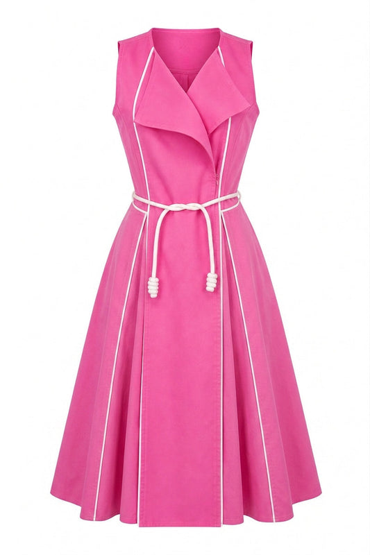 Florentine Wrap Dress | Pink