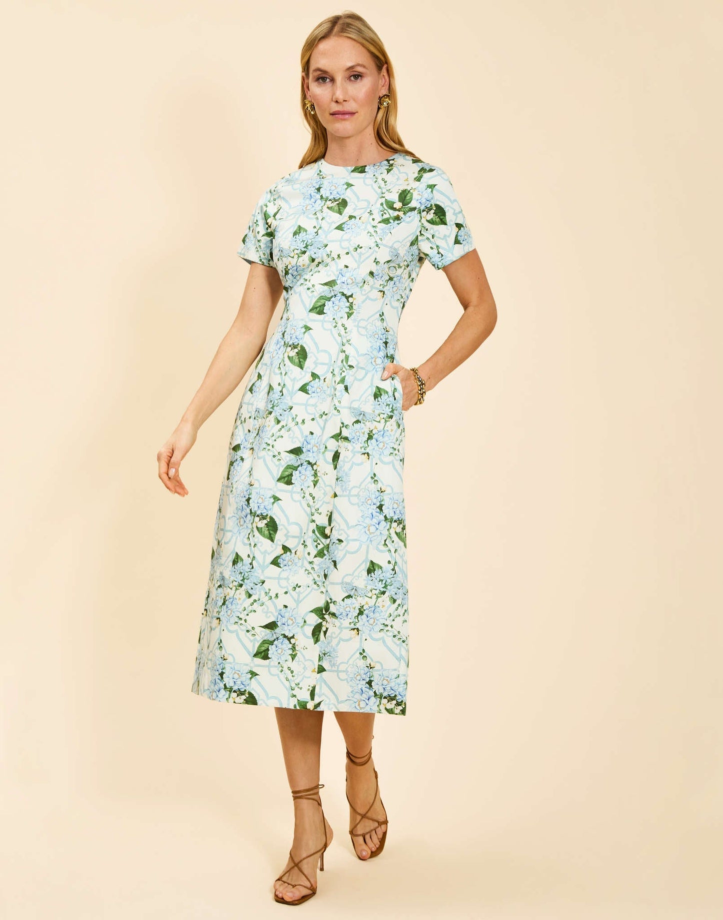 HAMPTON CONVERTIBLE MIDI DRESS