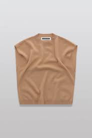 LUCCA CREW NECK TANK | Jute