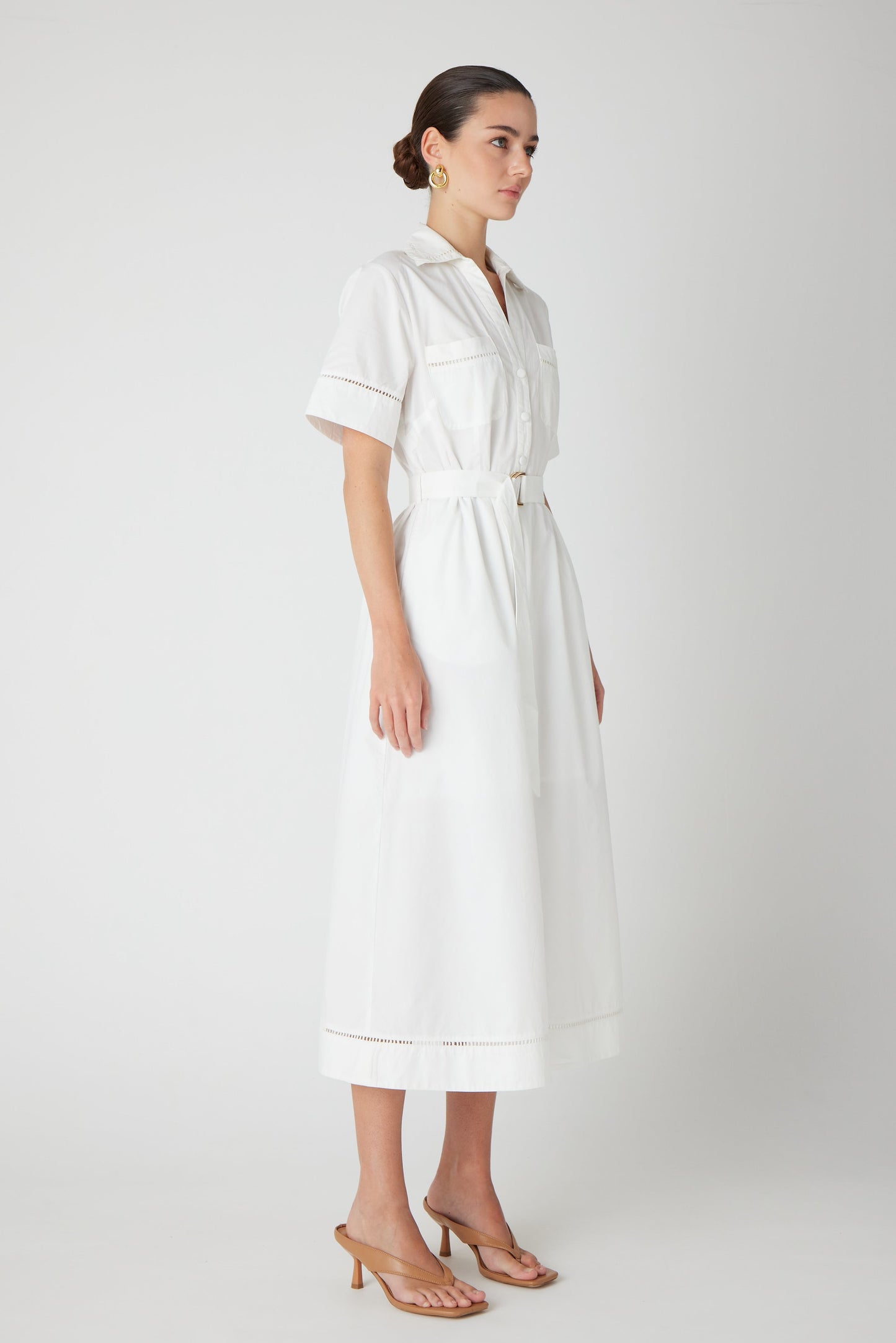 COLTON DRESS | White