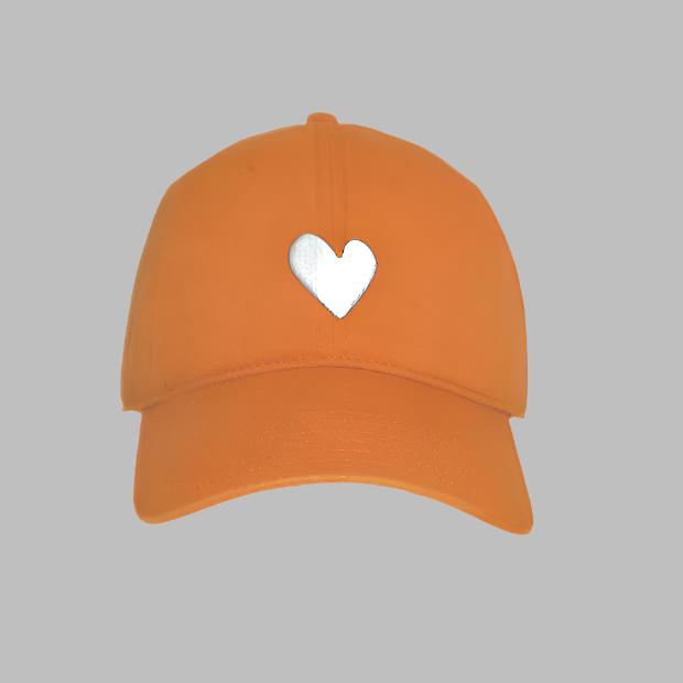 Texas Baseball Hat Heart Patch