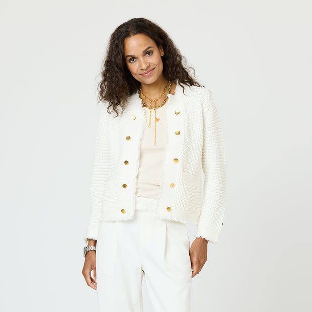 Beau-Lero Fringe Cardigan