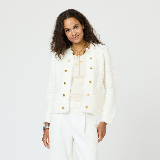 Beau-Lero Fringe Cardigan