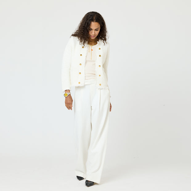 Beau-Lero Fringe Cardigan