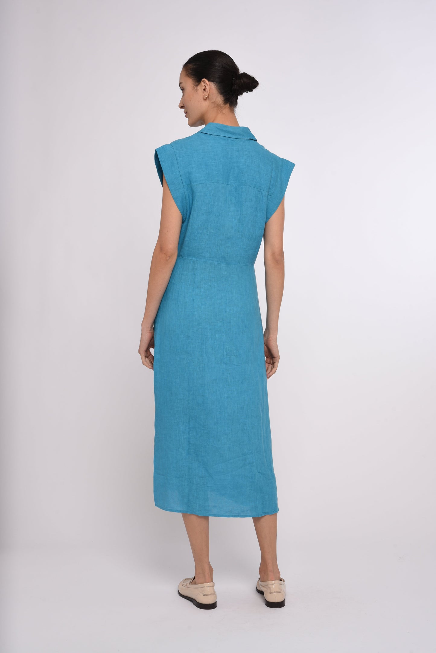 Simmons Dress | Maui Blue