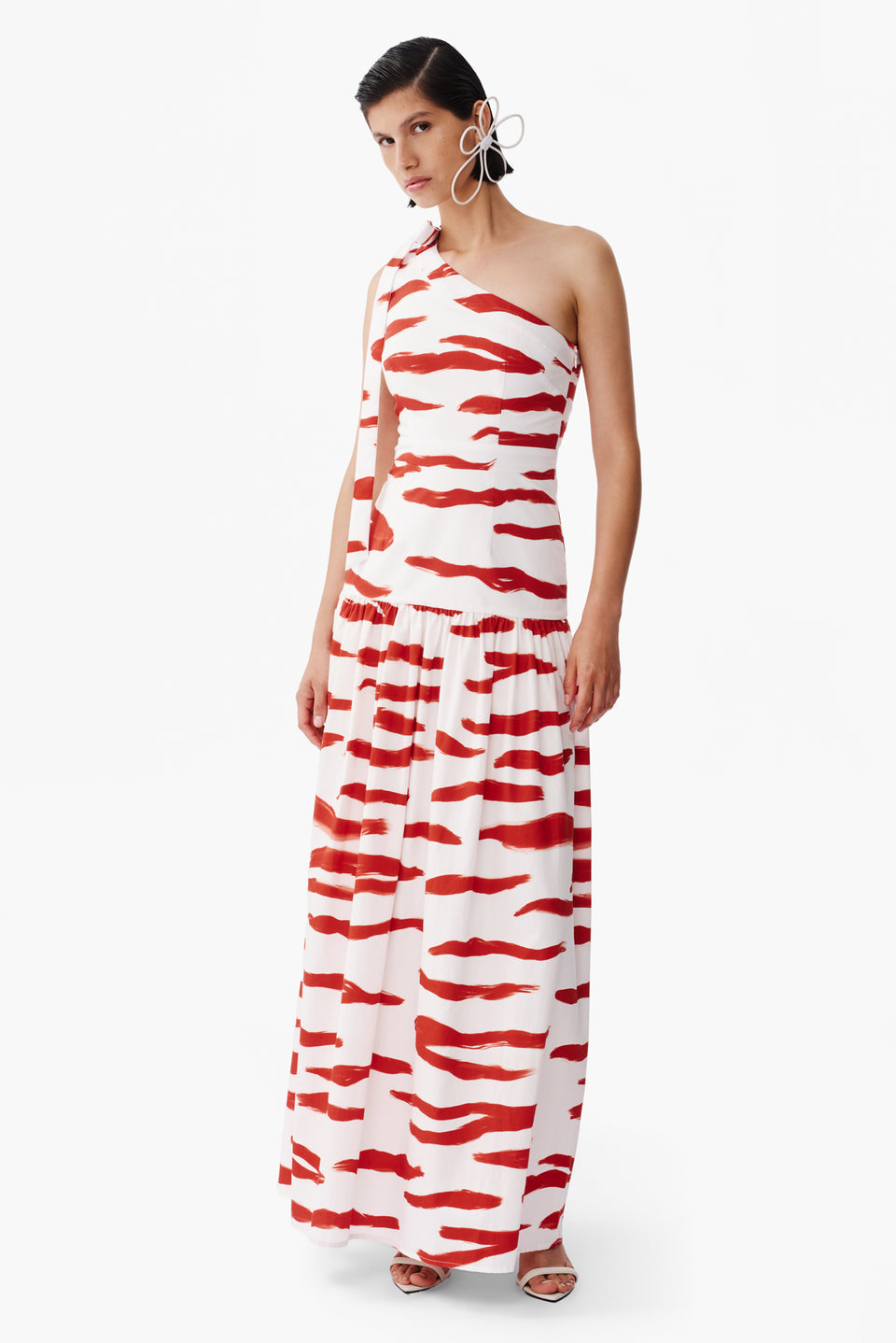 Palma Dress | Litoral Rojo Print
