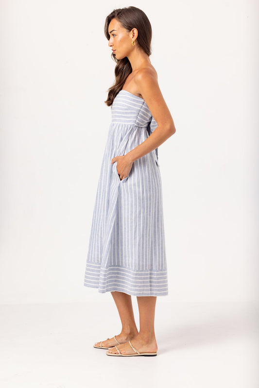 Slate Stripe Kenny Dress