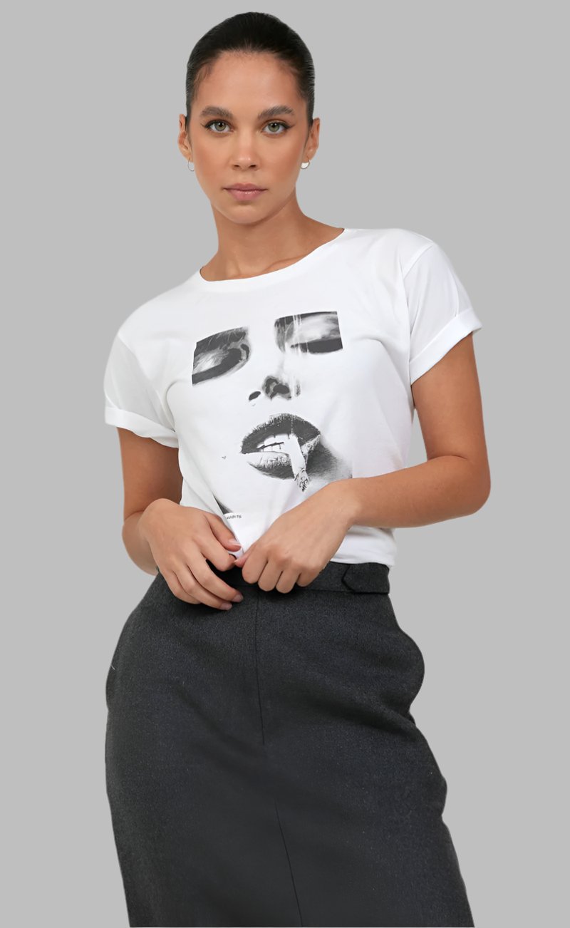 BellaKate Little Habits Short Sleeve T-Shirt Front View