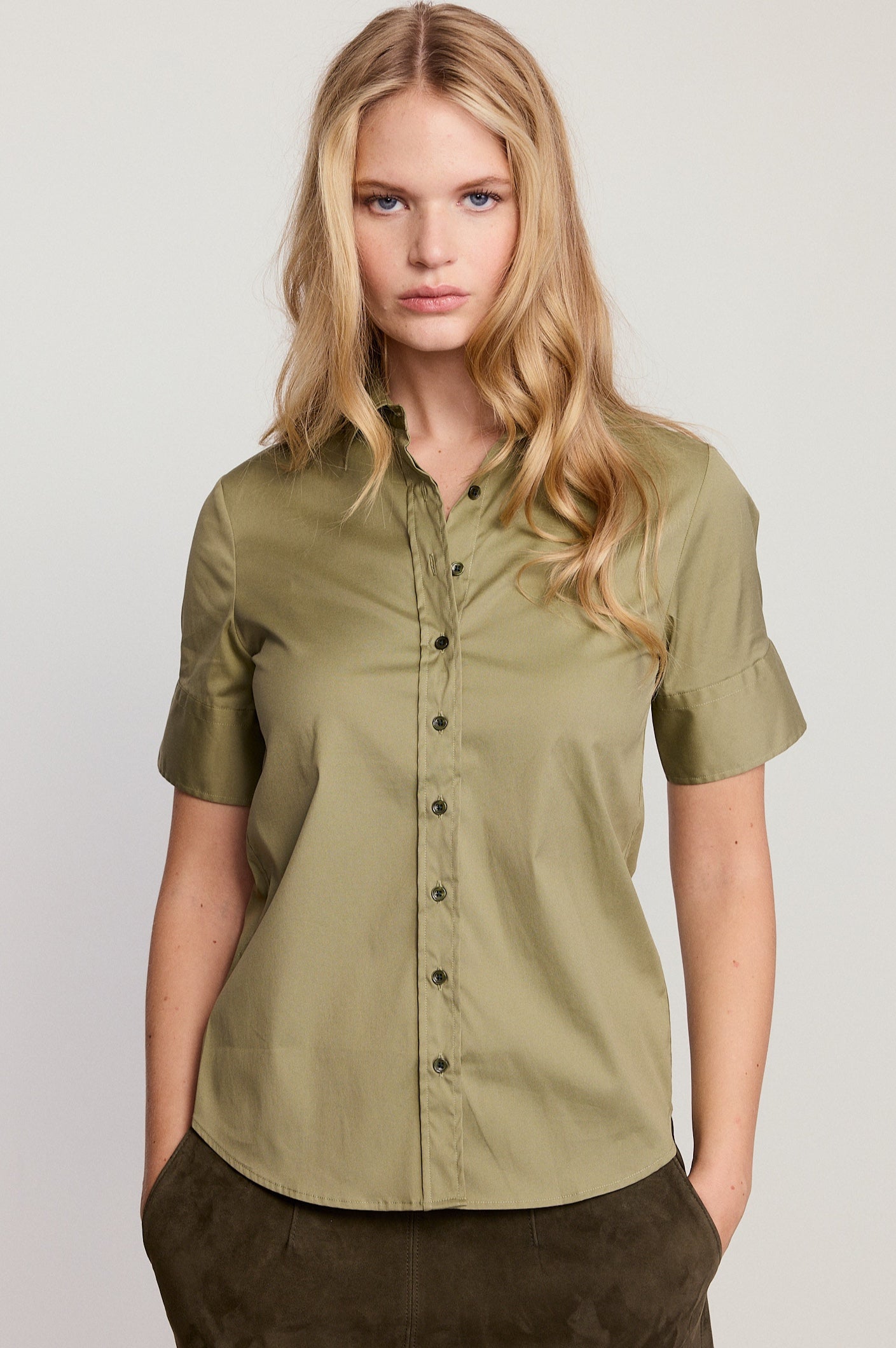 The Short Sleeve Shirt | Olive