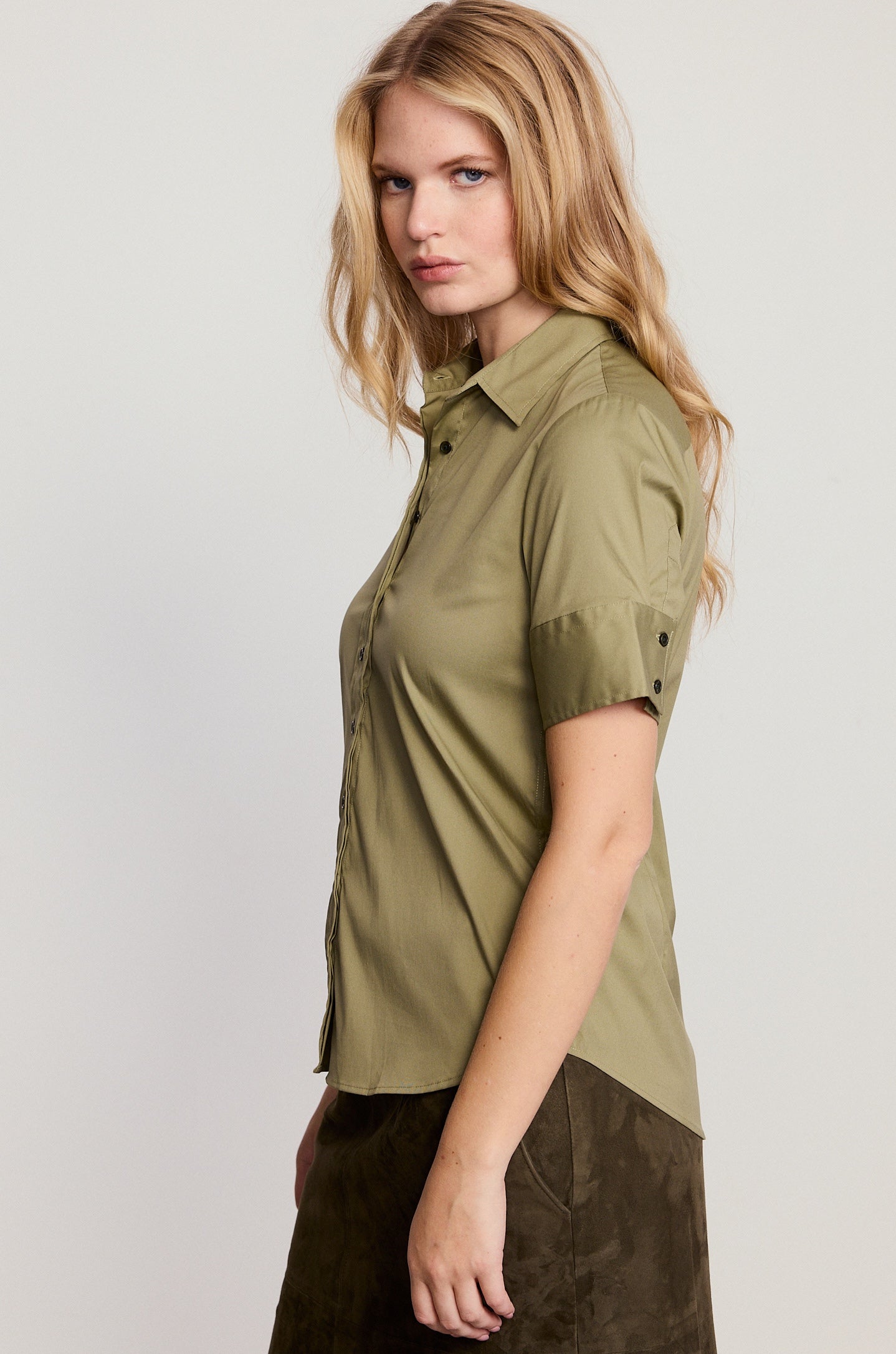 The Short Sleeve Shirt | Olive