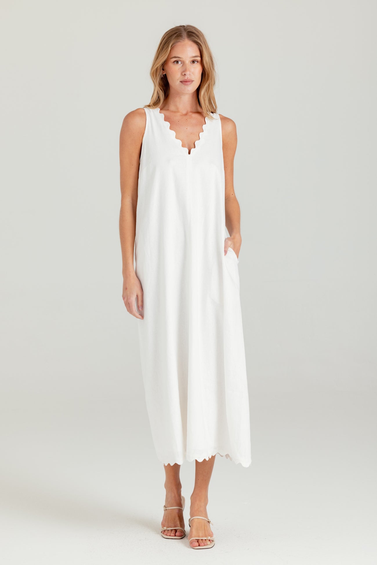 Ellery Dress | White