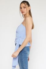 BellaKate Whisper Wrap Top Side View