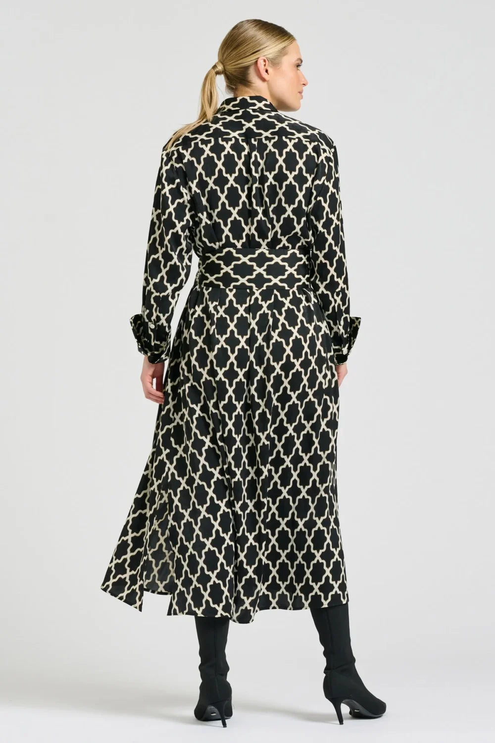 Amelie Longline Shirt Dress | Moroccan Print