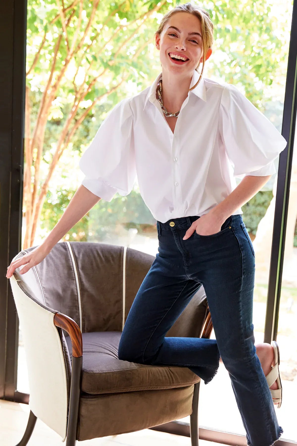 Bomba Shirt in Silky Poplin