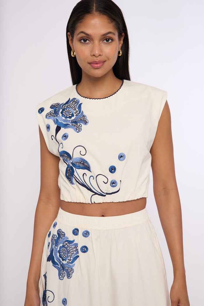 Cambrie Top | Kimber Embroidery