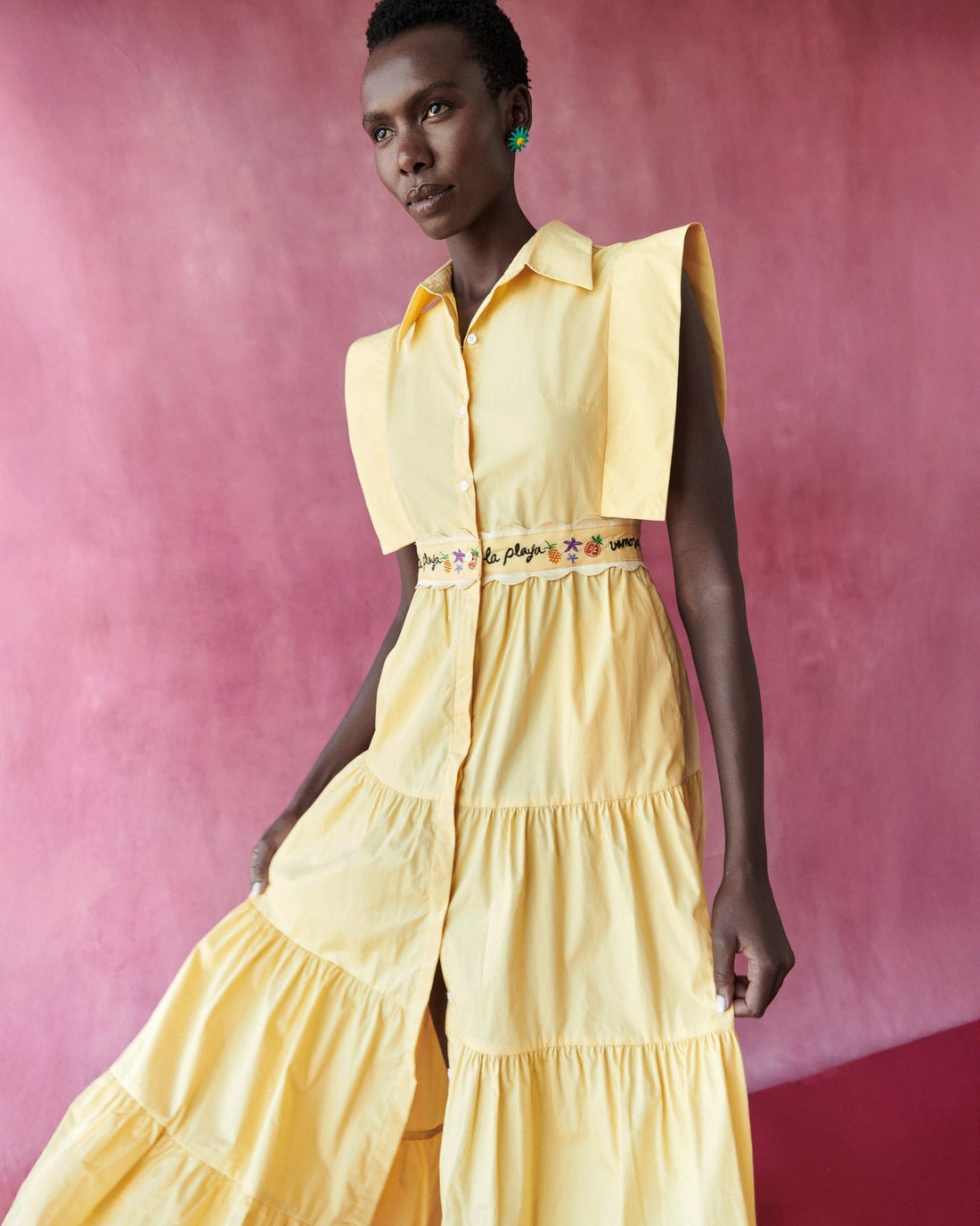 Lucero Dress | Yellow