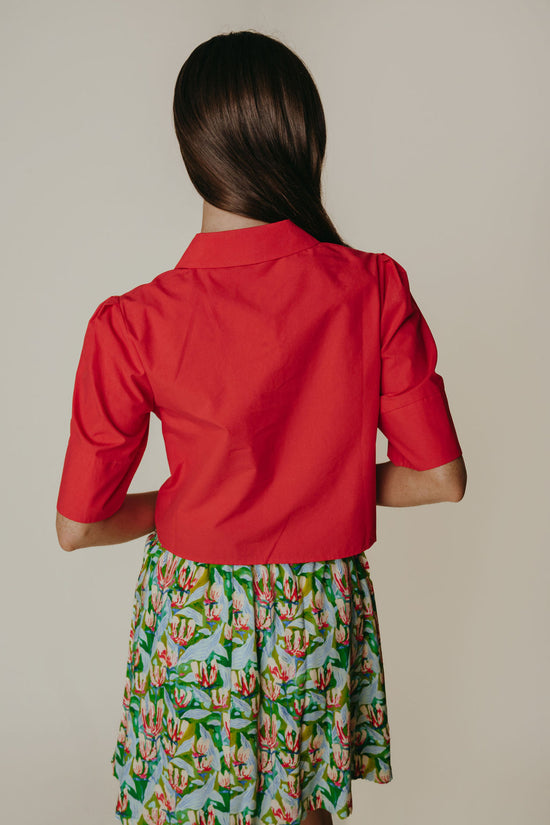 Fallon Top | Red